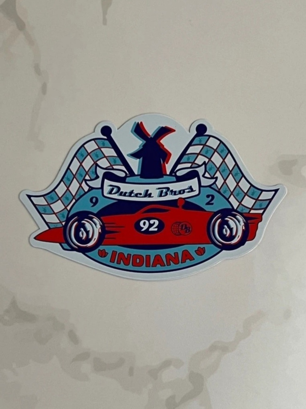 Dutch Bros Indiana State Exclusive Sticker - Picture 1 of 3